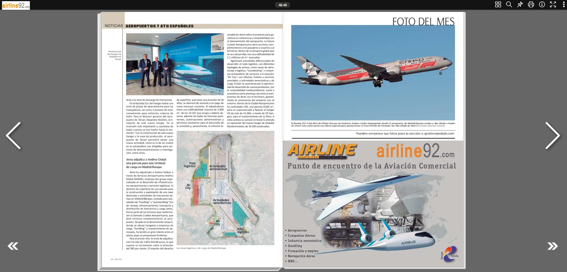 Revista Airline Ninety Two 423 marzo de 2024